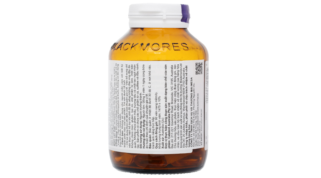 Thực phẩm bảo vệ sức khỏe Blackmore Omega Double High Strength Fish Oil