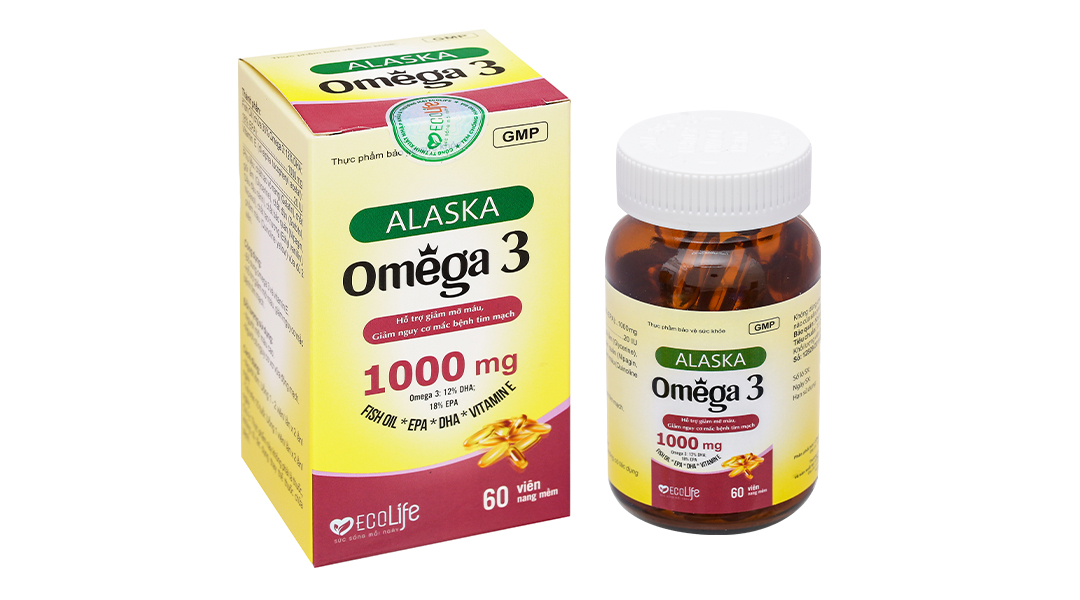 Thực phẩm bảo vệ sức khỏe Alaska omega 3 ecolife