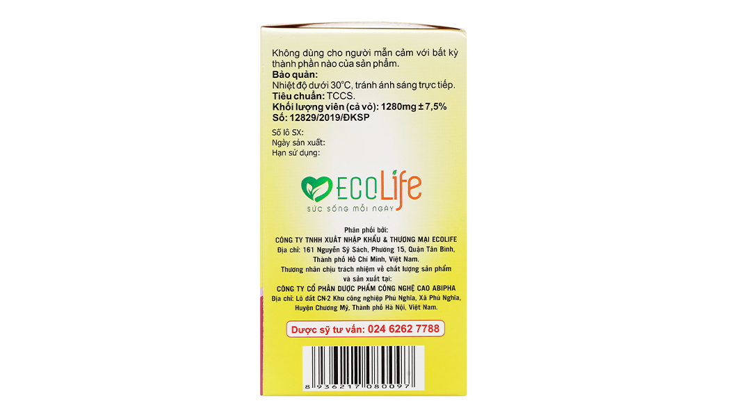Thực phẩm bảo vệ sức khỏe Alaska omega 3 ecolife