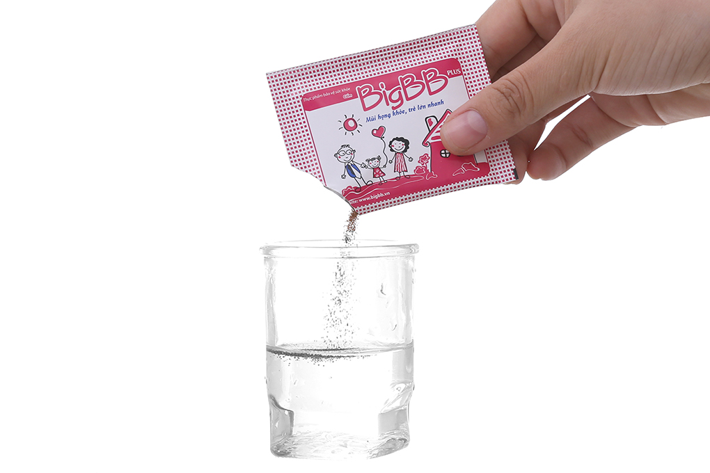 Cốm BigBB Plus hỗ trợ giảm viêm đường hô hấp