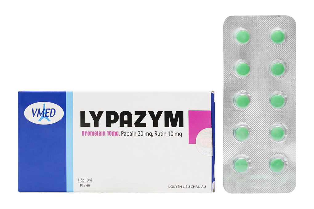 Lypazym hộp 100 viên