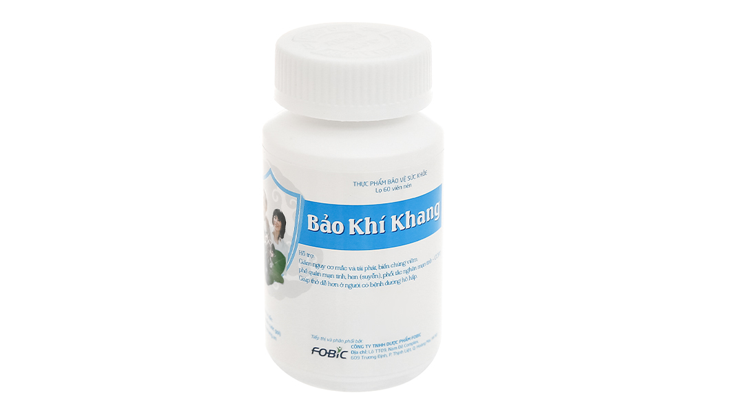 Bảo Khí Khang hỗ trợ các bệnh đường hô hấp