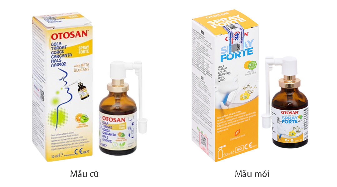 Xịt họng Otosan Throat Spray Forte