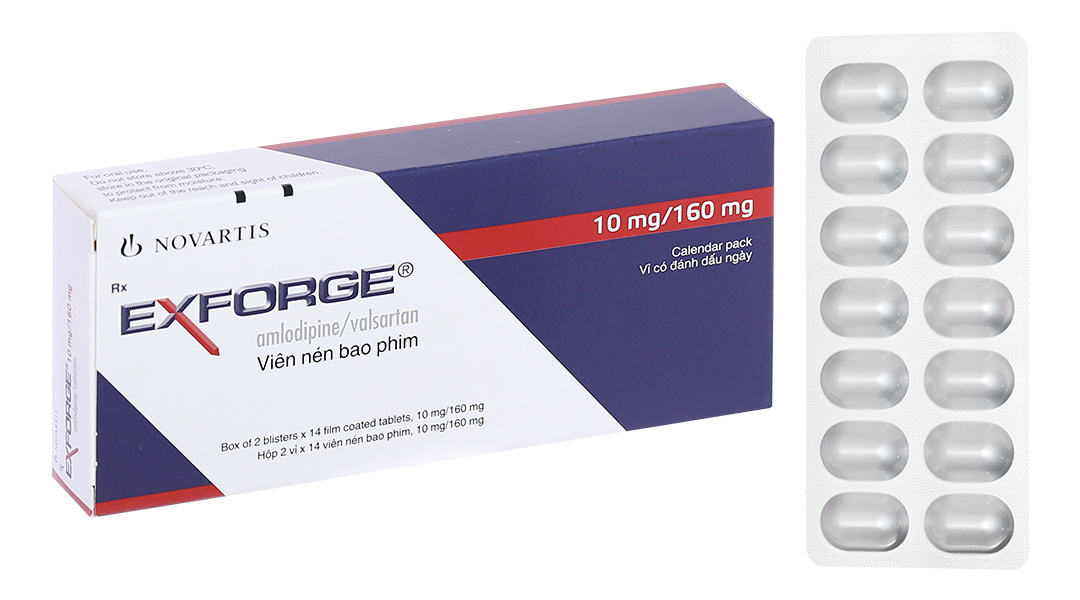 Thuốc Huyết Áp Exforge 10/160: Thông Tin Chi Tiết Và Hướng Dẫn Sử Dụng