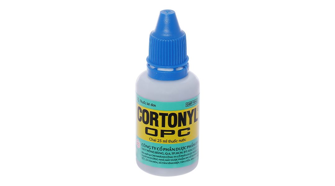 Thuốc nước Cortonyl OPC trị mất ngủ, trợ tim