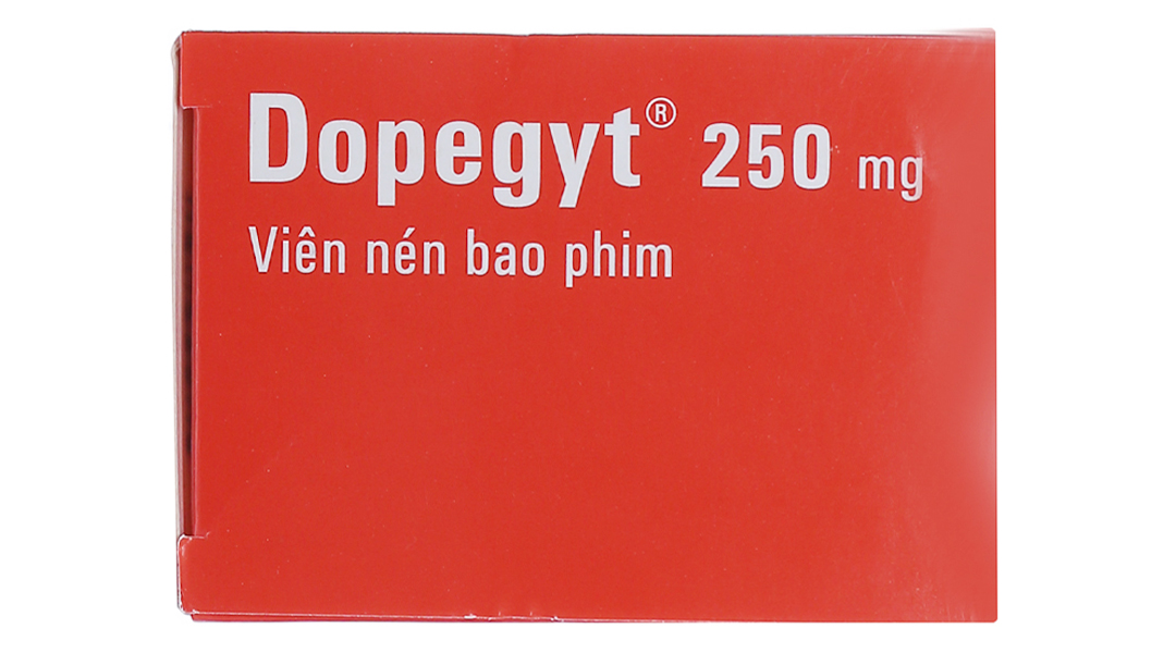 Dopegyt 250mg trị tăng huyết áp