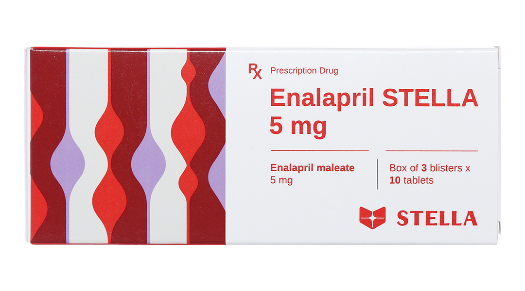 Thuốc huyết áp Enalapril 5mg: Công dụng, liều dùng và lưu ý quan trọng