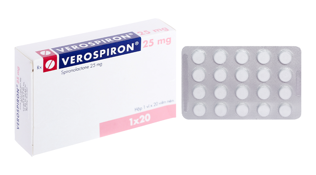 Thông tin về thuốc lợi tiểu Verospiron 25mg