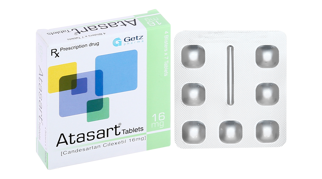 Atasart Tablets 16mg trị tăng huyết áp