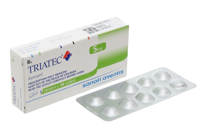 Thuốc Triatec 5mg hộp 30 viên-Nhà thuốc An Khang