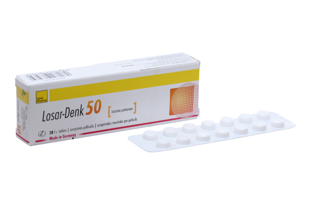 Losar-Denk 50 trị tăng huyết áp, suy tim