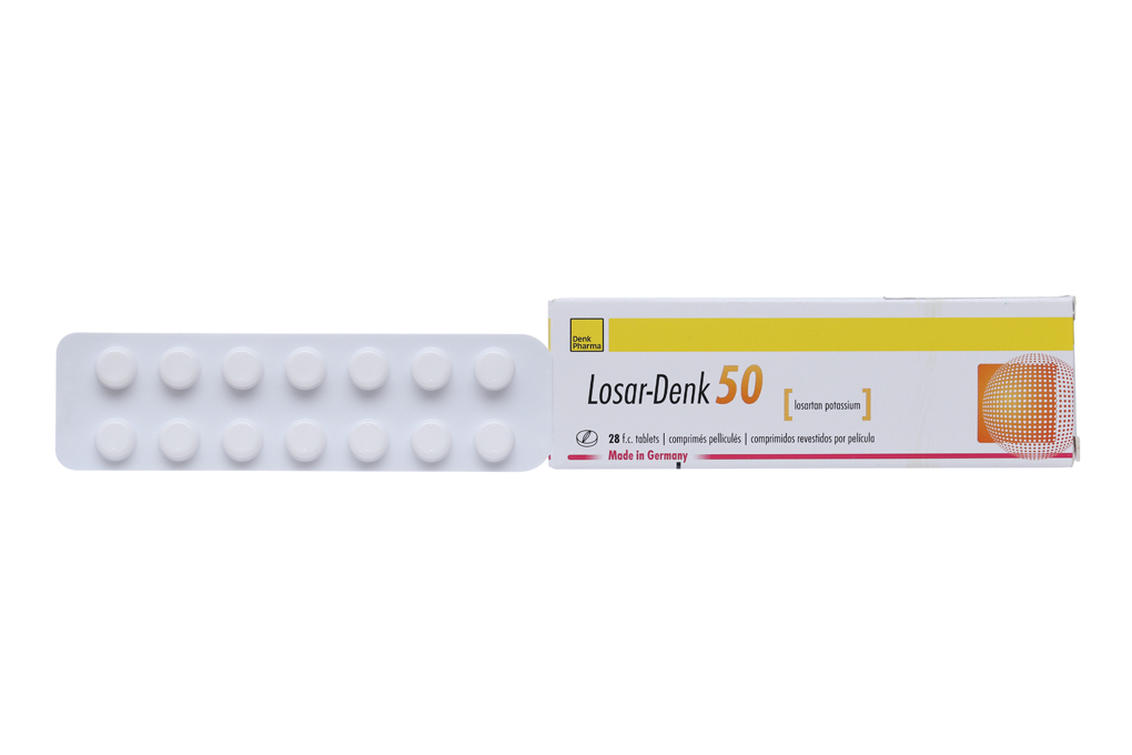 Losar-Denk 50 trị tăng huyết áp, suy tim