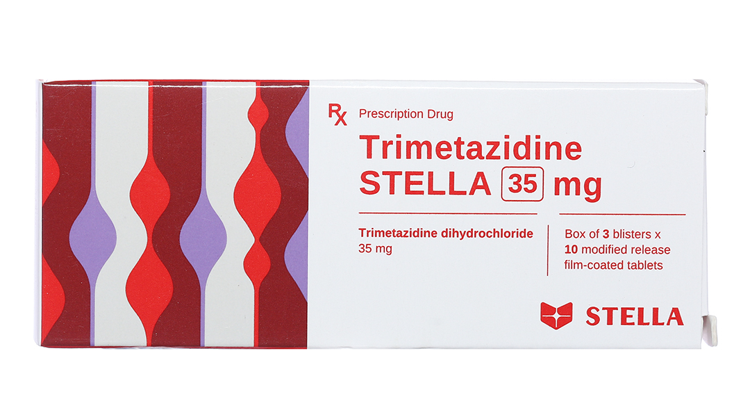 Trimetazidine Stella 35mg trị đau thắt ngực