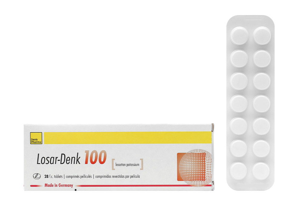 Losar-Denk 100 trị tăng huyết áp, suy tim