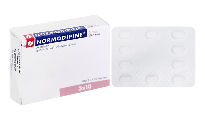 Thuốc Normodipine 5mg hộp 30 viên