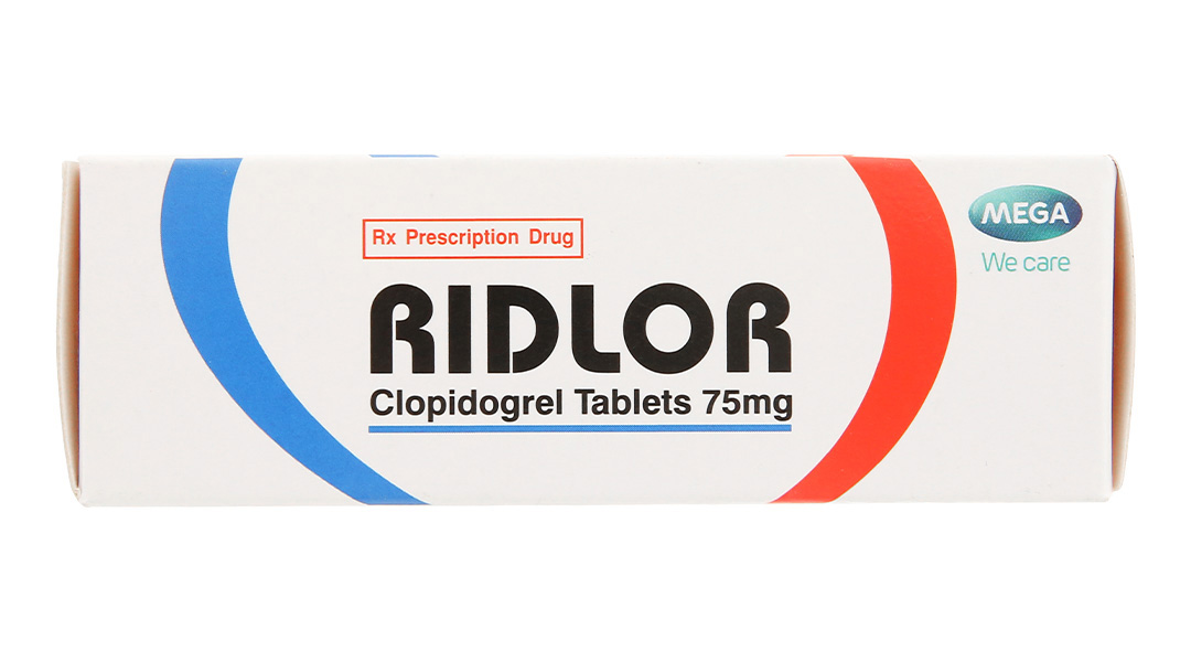 Ridlor 75mg thuốc trị rối loạn nghẽn mạch máu