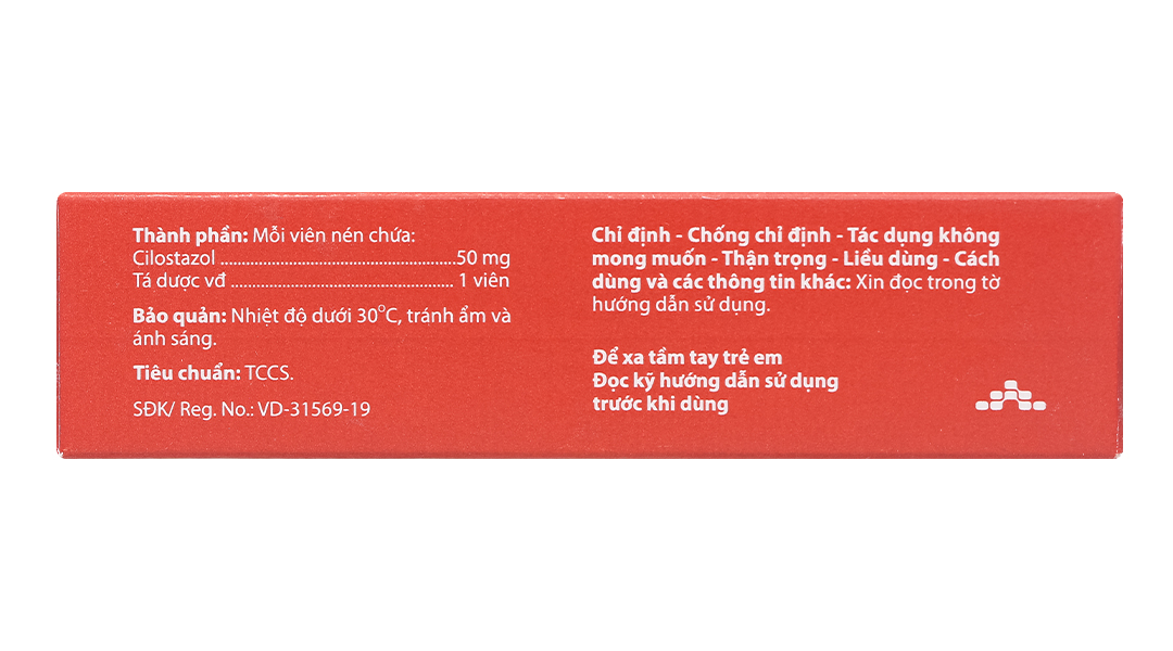 Crybotas 50 trị cơn đau cách hồi do bệnh động mạch chi dưới