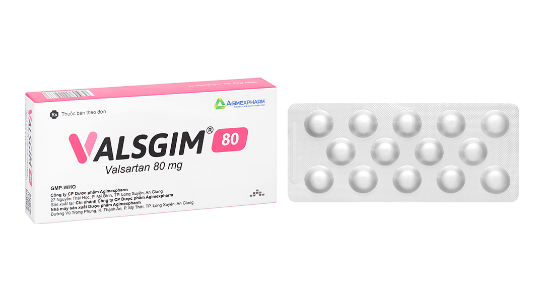 Valsgim 80 trị tăng huyết áp, suy tim