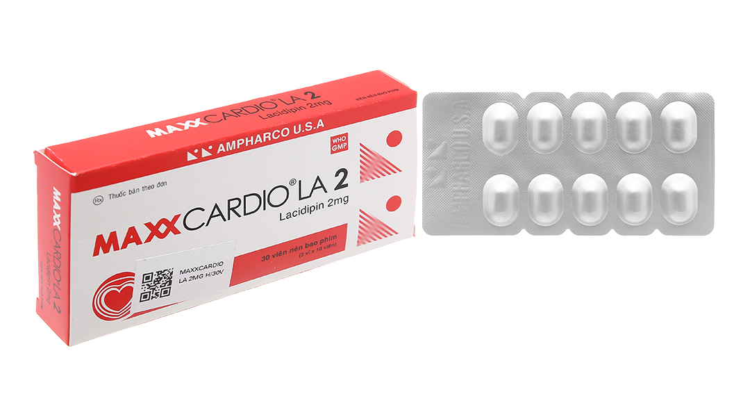 Maxxcardio LA 2 trị tăng huyết áp