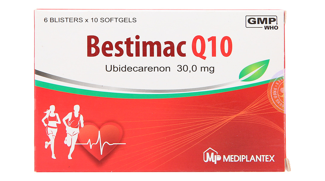 Bestimac Q10 30mg hỗ trợ điều trị tăng Cholesterol
