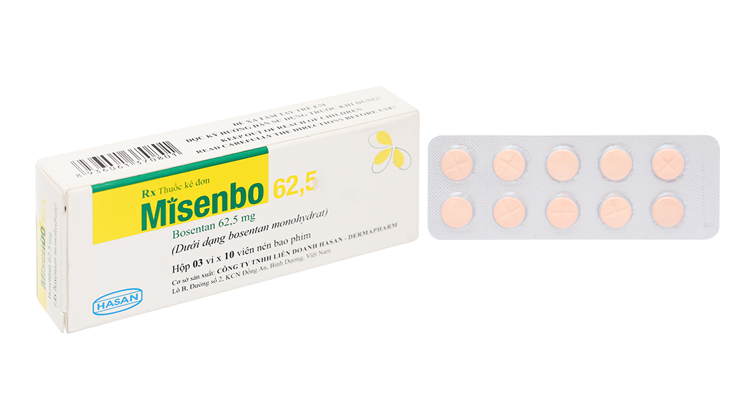 Misenbo 62.5 trị tăng huyết áp