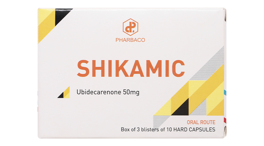 Shikamic 50mg hỗ trợ điều trị suy tim, phòng ngừa độc tính trên tim