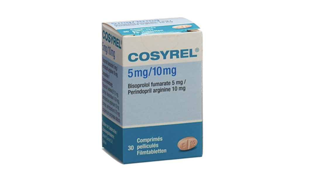 Cosyrel 5mg/10mg trị tăng huyết áp, suy tim mạn tính