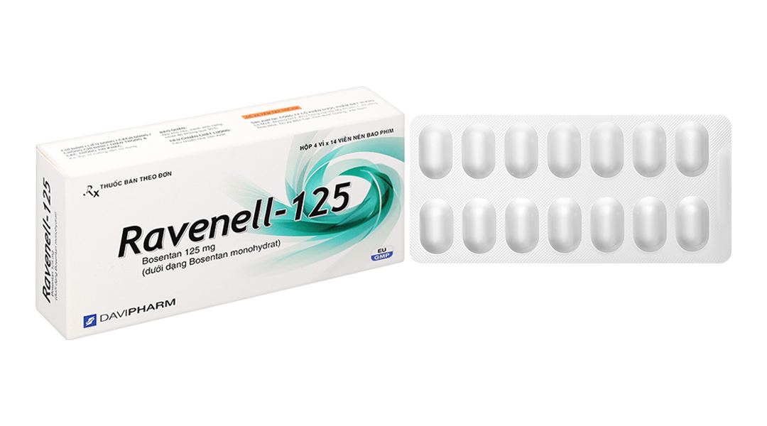 Ravenell-125 điều trị tăng áp lực động mạch phổi tiên phát