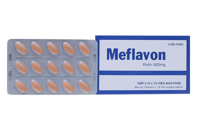 Thuốc Meflavon 500mg hộp 30 viên-Nhà thuốc An Khang