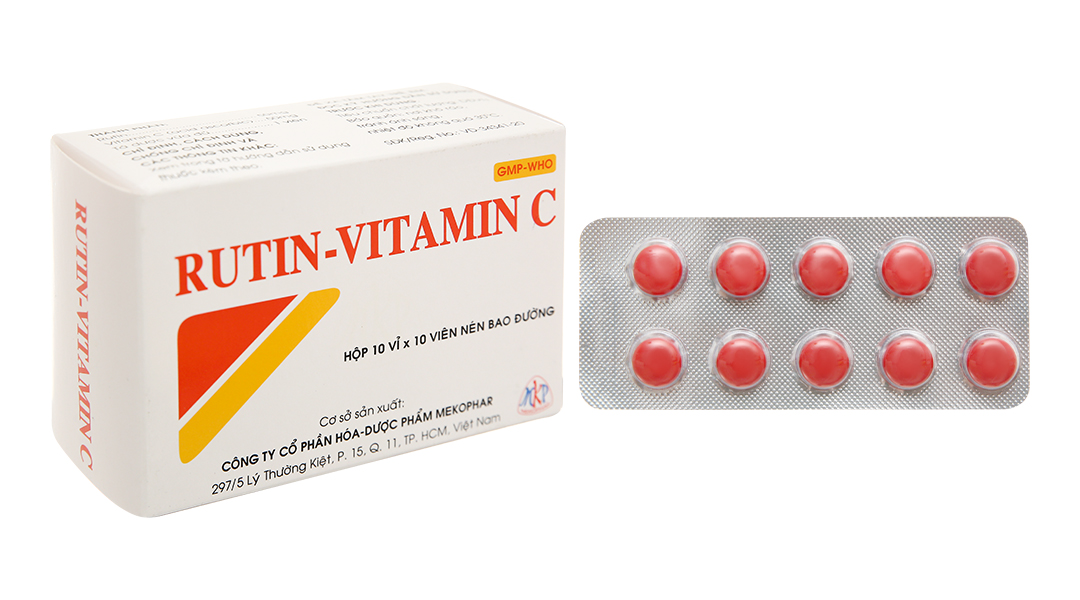 Thuốc Rutin Vitamin C: Công dụng và Hướng dẫn Sử dụng Chi Tiết