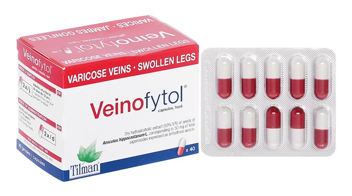 Thuốc Veinofytol 50mg hộp 40 viên