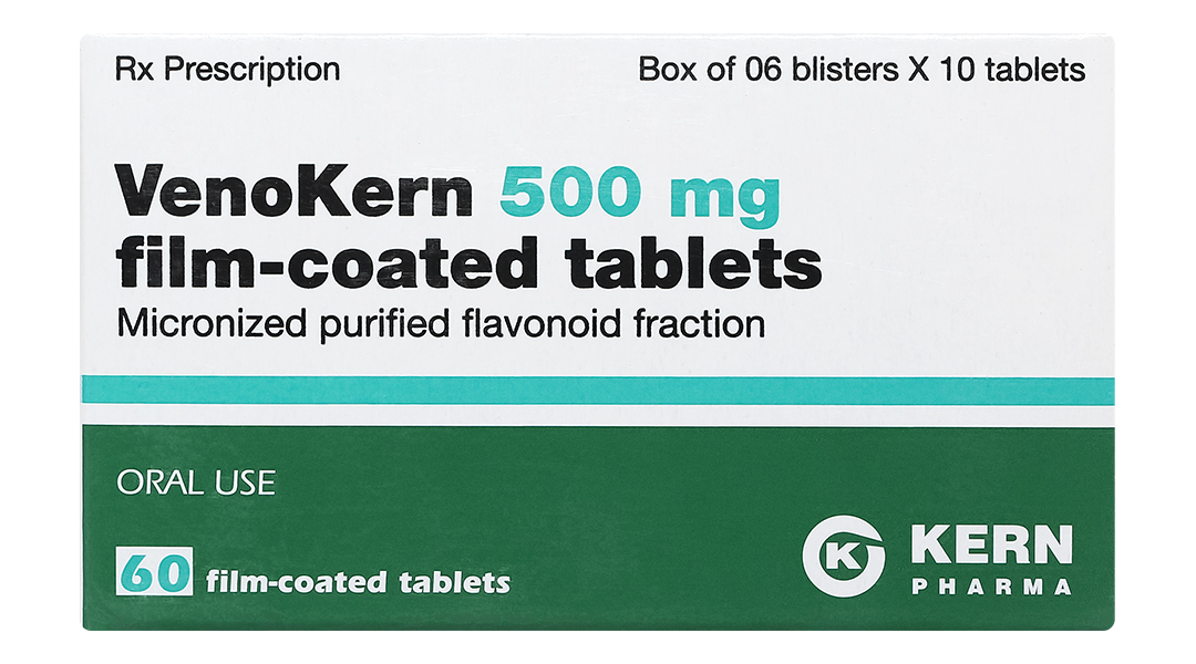 VenoKern 500mg trị trĩ, suy giãn tĩnh mạch