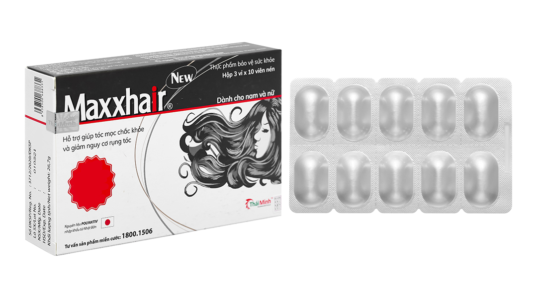 Maxxhair hộp 30 viên - 06/2025 | nhathuocankhang.com
