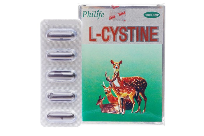 Viên uống đẹp da, tóc, móng L-Cystine Philife hộp 60 viên