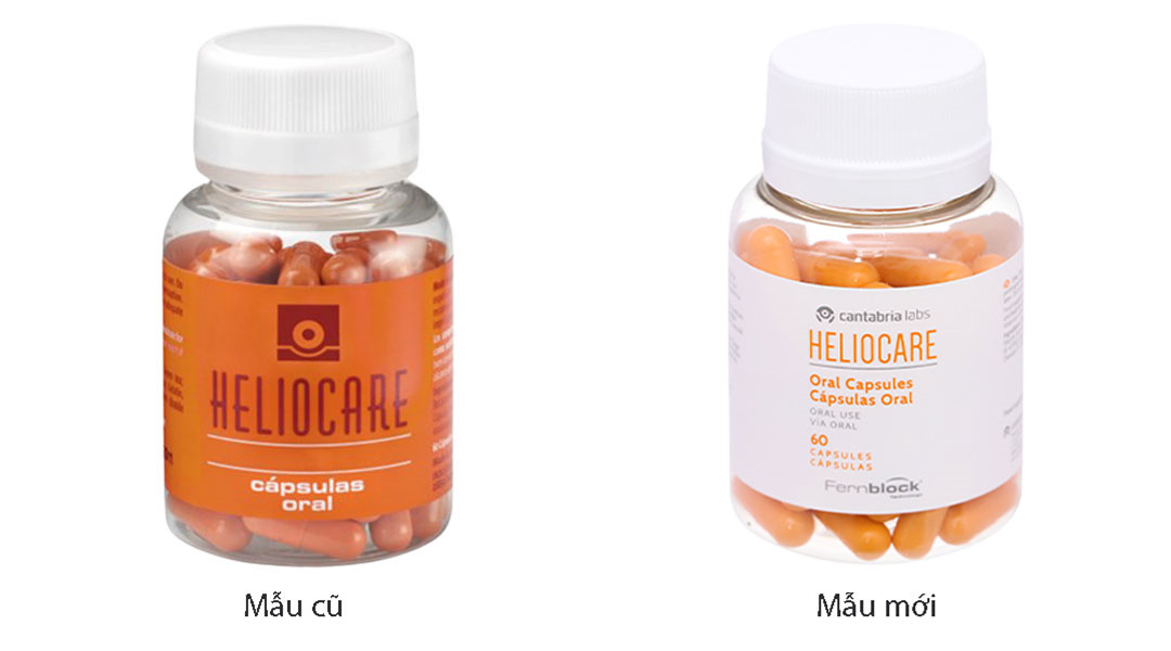 Heliocare Oral hộp 60 viên