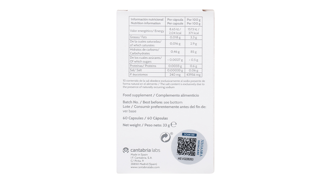 Heliocare Oral hộp 60 viên