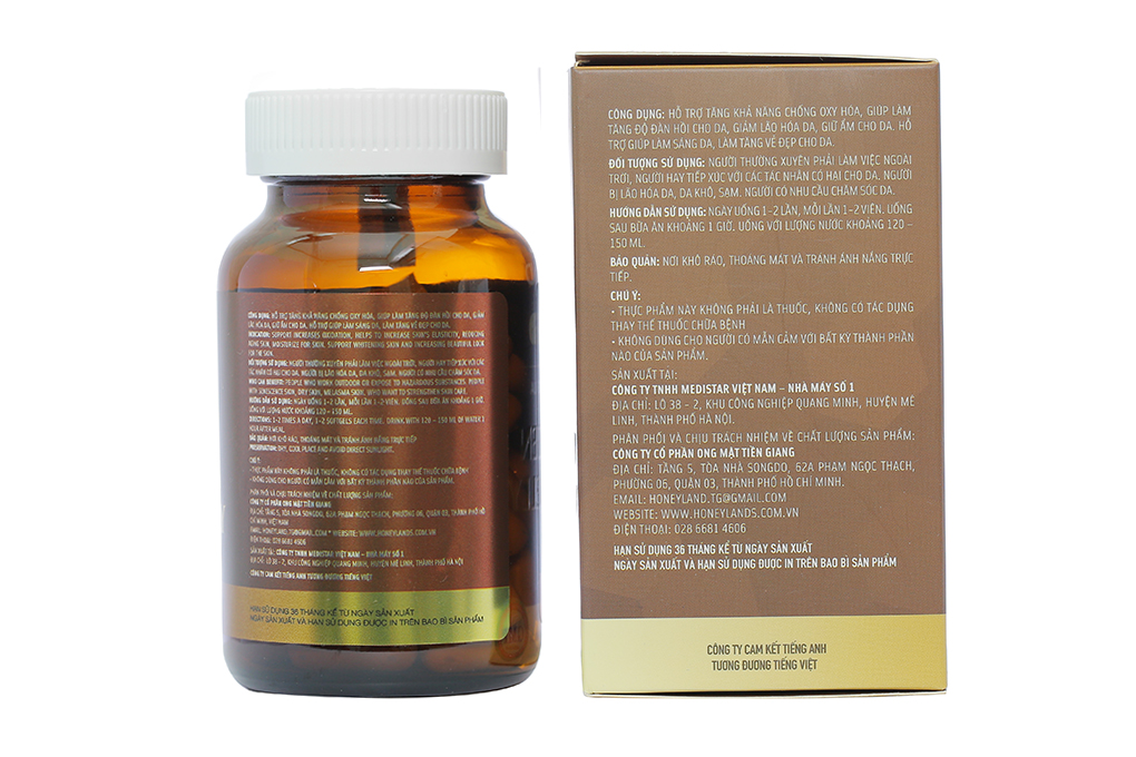 Honeyland Viên Sữa Ong Chúa Collagen Royal Jelly
