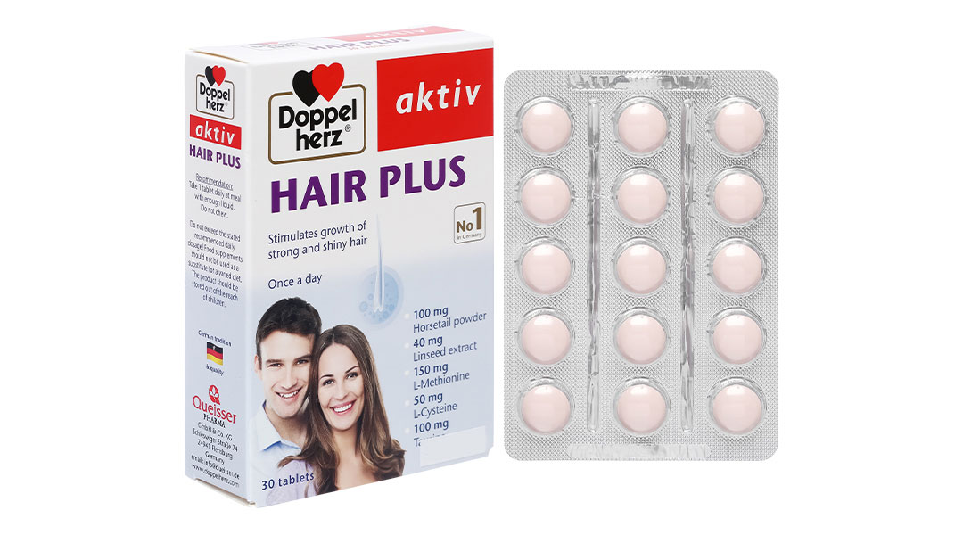Doppelherz Aktiv Hair Plus Hộp 30v