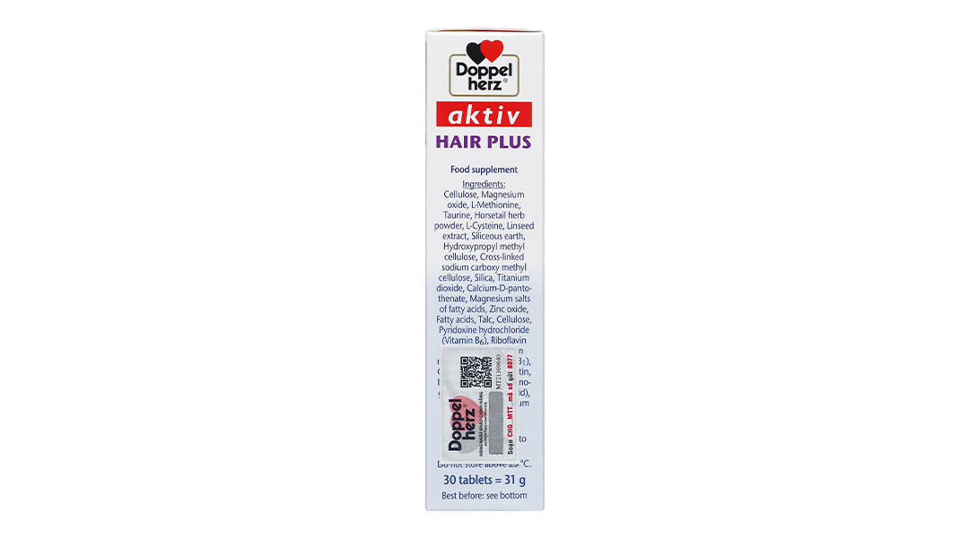 Doppelherz Aktiv Hair Plus Hộp 30v