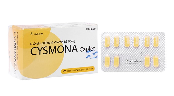 Cysmona trị bệnh loạn dưỡng tóc, móng