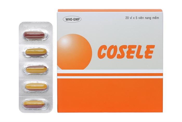 Thuốc Cosele hộp 100 viên
