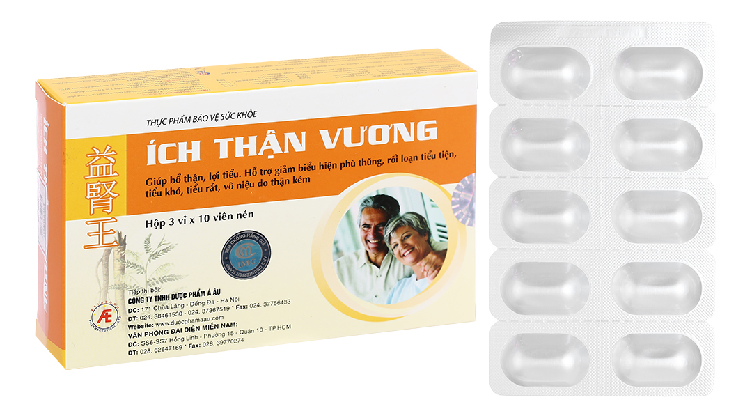 Ích Thận Vương hỗ trợ cải thiện chức năng thận