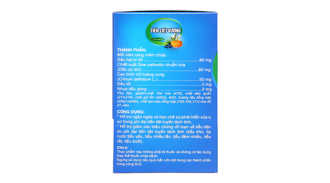 Tiền Liệt Vương hộp 60 viên