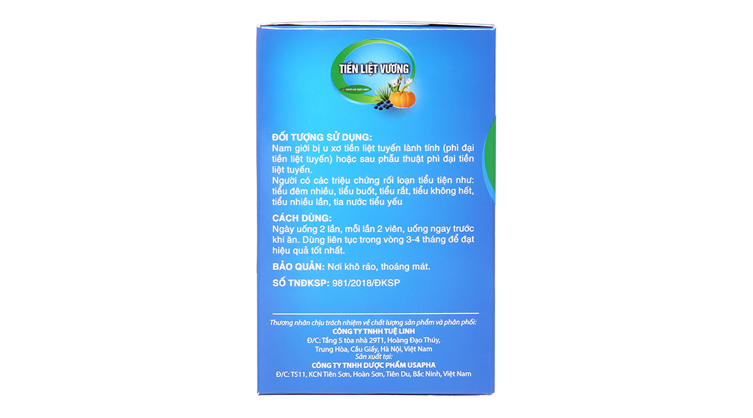 Tiền Liệt Vương hộp 60 viên