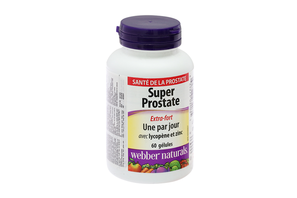 Webber Naturals Super Prostate Chai 60v