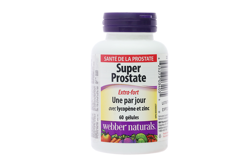 Webber Naturals Super Prostate Chai 60v