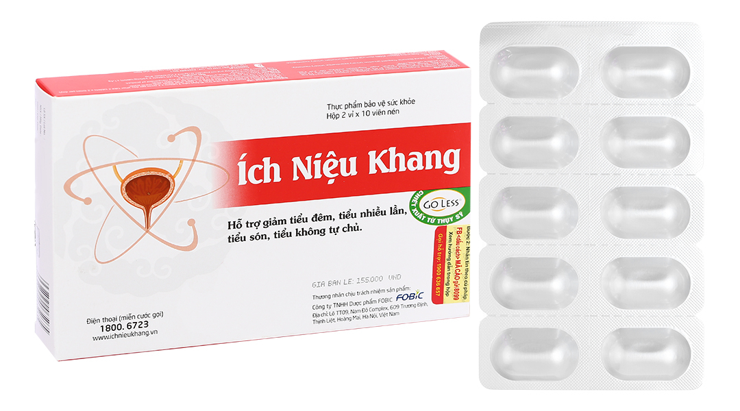 Ích Niệu Khang hỗ trợ giảm tiểu đêm