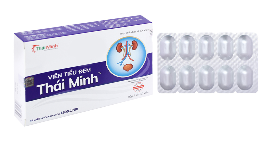 Viên tiểu đêm Thái Minh hỗ trợ giảm tiểu đêm