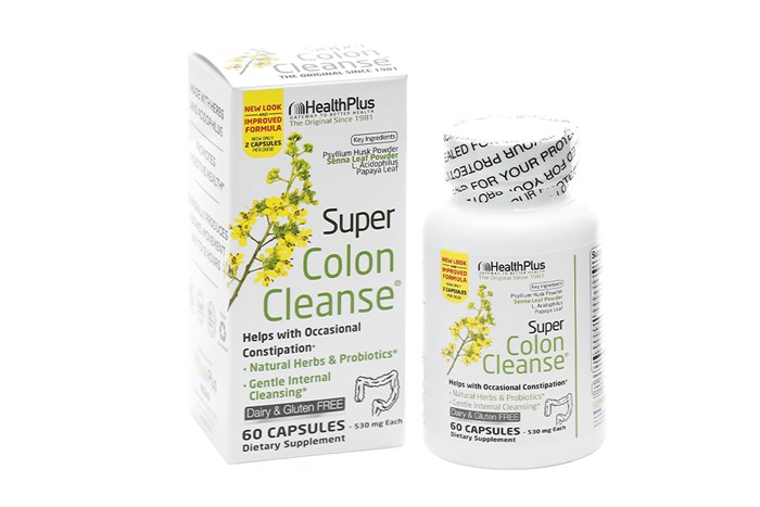 Detox super colon colon, Total Cleanse Colon Solaray, 60 capsule, Secom