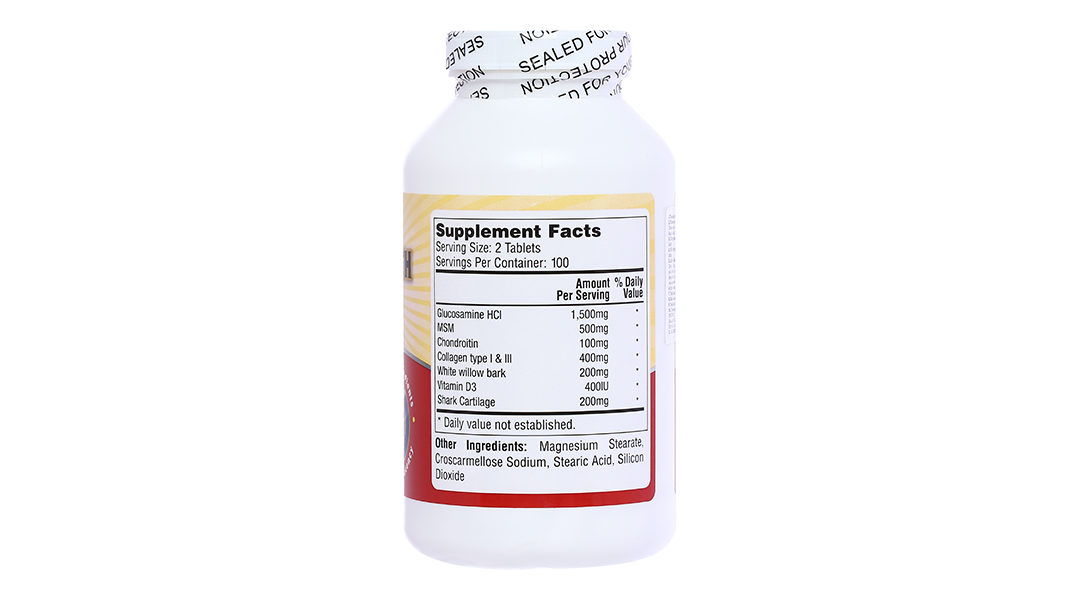 Triple Strength Glucosamin Pharmekal hộp 200v